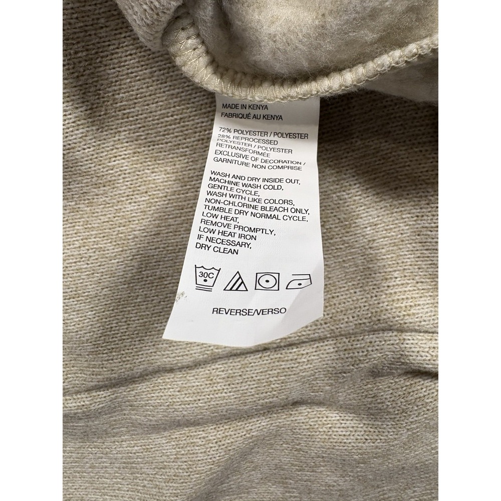 NEW Izod 1/4 Zip Fleece Long Sleeve Pullover Sweater Rock Heather Mens Size 2XLT - Picture 7 of 13